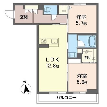 ヴィータ　ミラビリスの物件間取画像